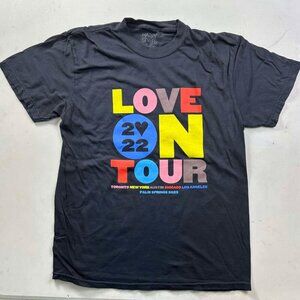 Harry Styles Love On Tour Concert 2022 T-Shirt Black Official Merch New